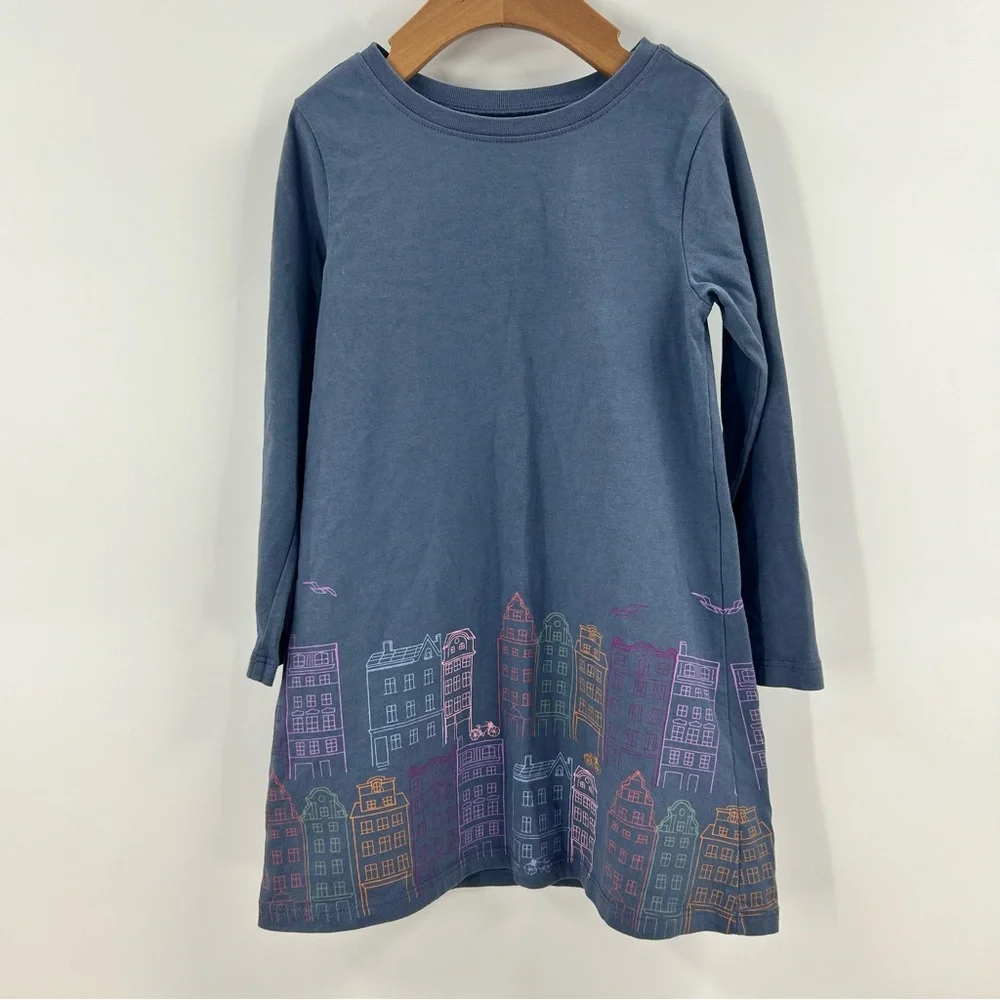 Tea Collection Stockholm Cityscape Dress Size 4 - Picture 1 of 5